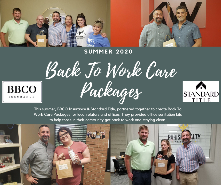 Back To Work Care Packages